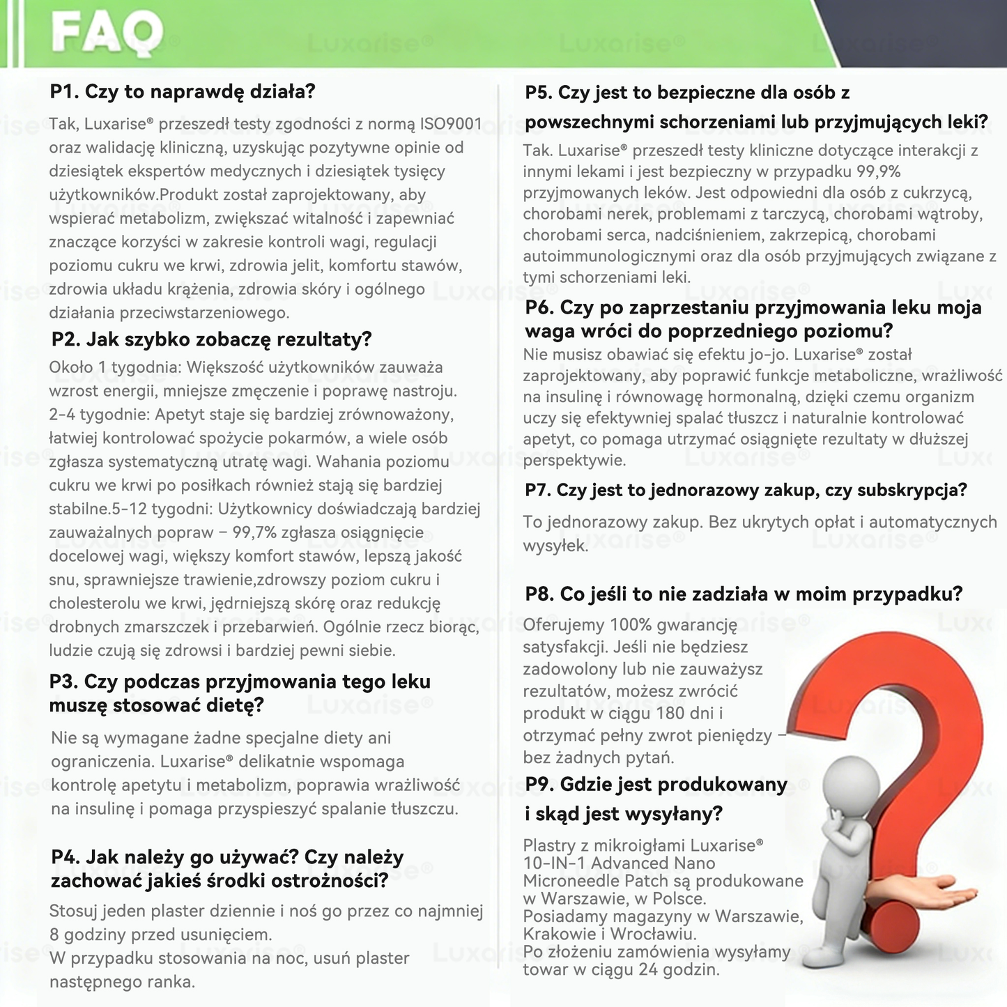 Oficjalny sklep| 👩‍⚕️𝗟𝘂𝘅𝗮𝗿𝗶𝘀𝗲® MORINGA Z BERBERYNA 10W1 Zaawansowany Nano-Mikroigłowy Plaster (Stosować raz na dobę, zauważalne efekty w ciągu 7 dni) ✅ Otyłość, cukrzyca, bezdech senny oraz schorzenia stawó💥